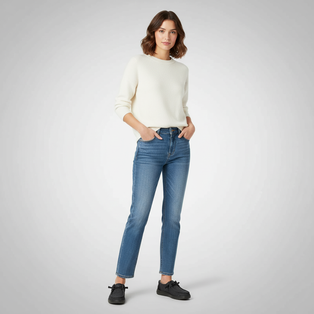 Wide Fit Stretchy Casual Shoes