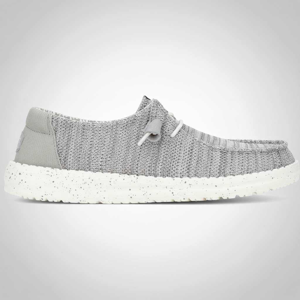 Stretch Mesh Lightweight Slip On Shoes