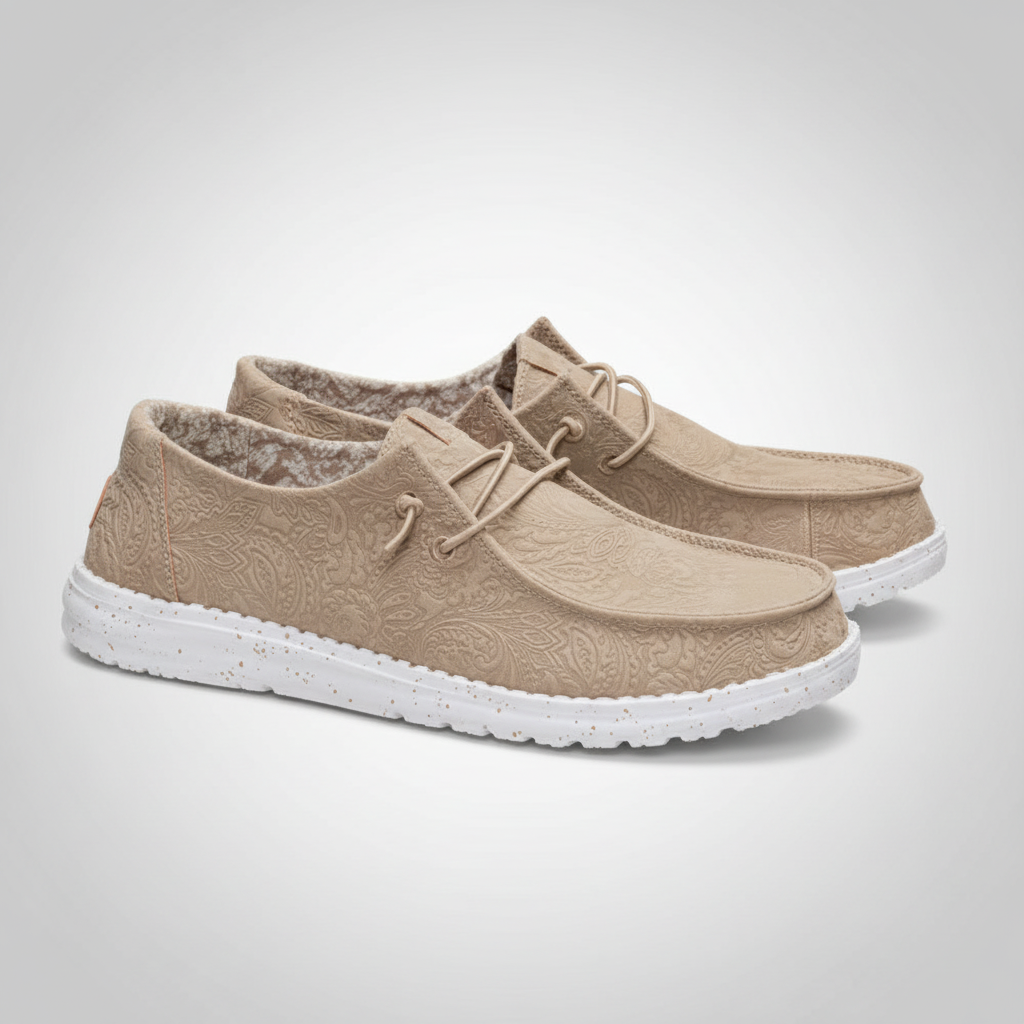 Wendy Ranch Textured Casual Slipon