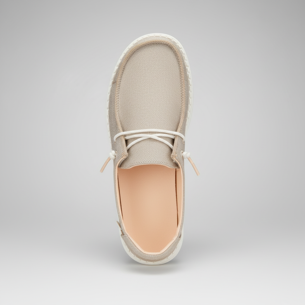 Shimmer Slip On Fashion Sneakers