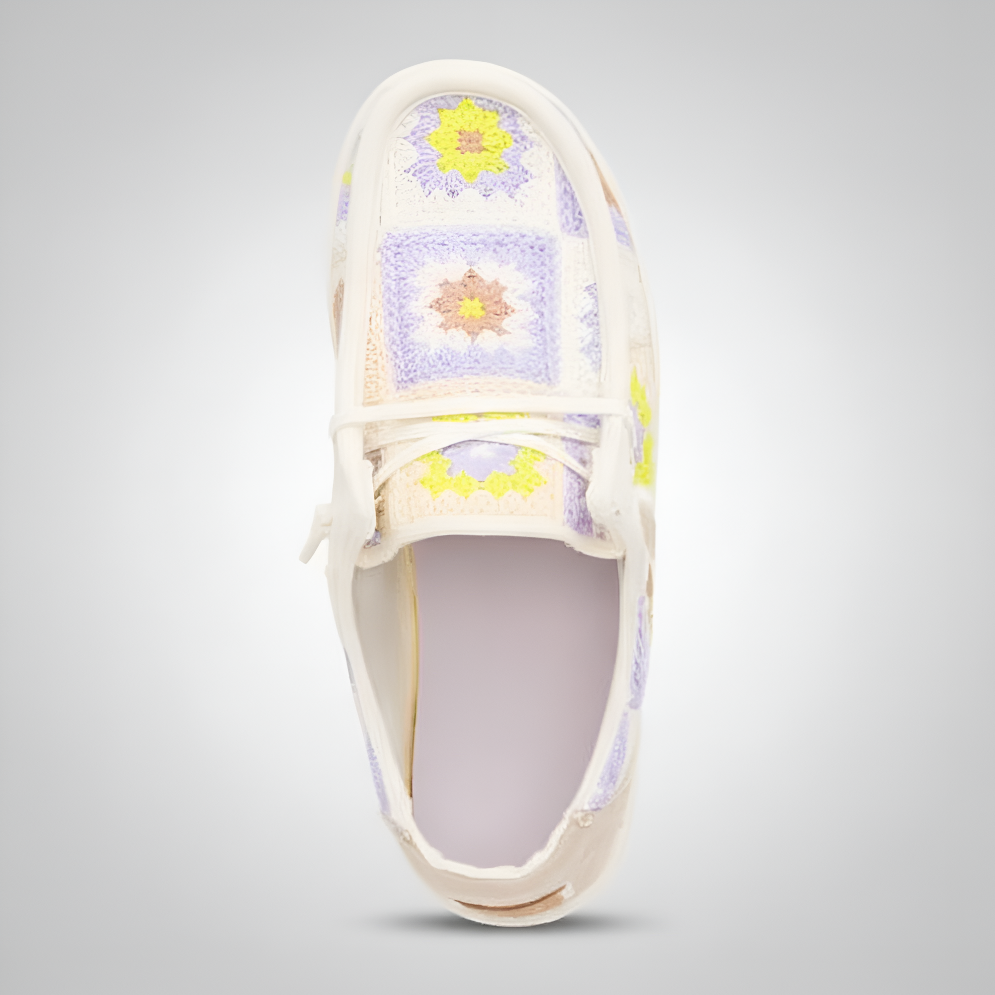 Crochet Patchwork Slip On Casual Comfort Shoes For Women