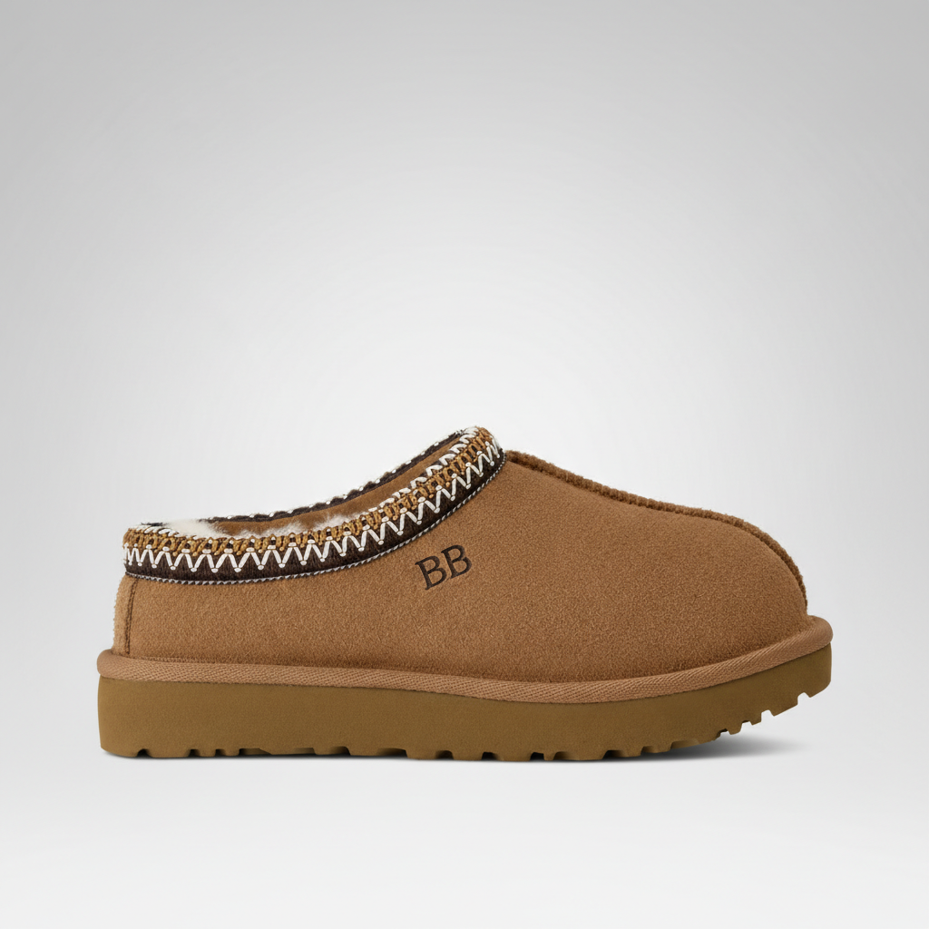 Tasman II Suede Slip On Platform Slipper