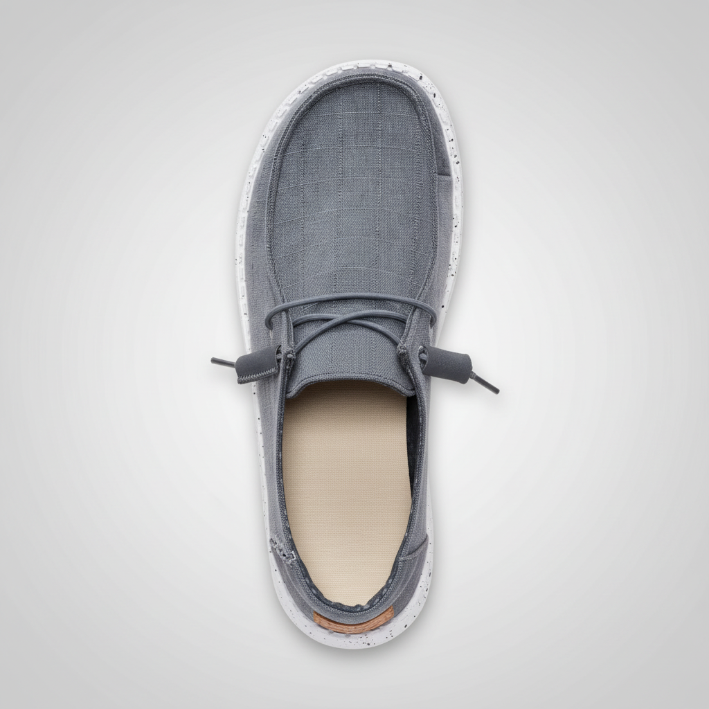 Wendy Chambray Grid Casual Shoe