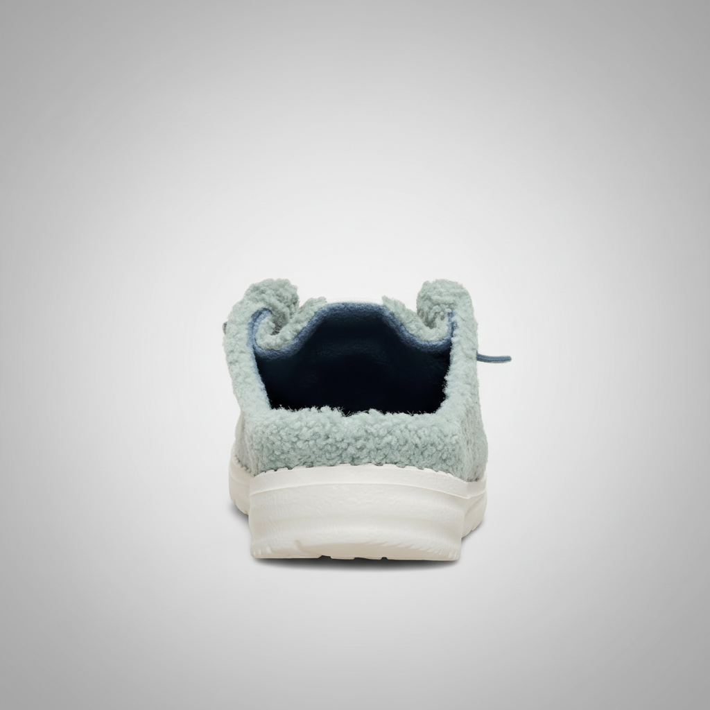 Warm Brown Sherpa Casual Comfortable Shoes