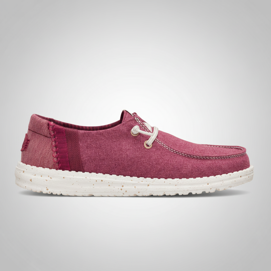 Brushed Linen Lightweight Casual Slip Shoes