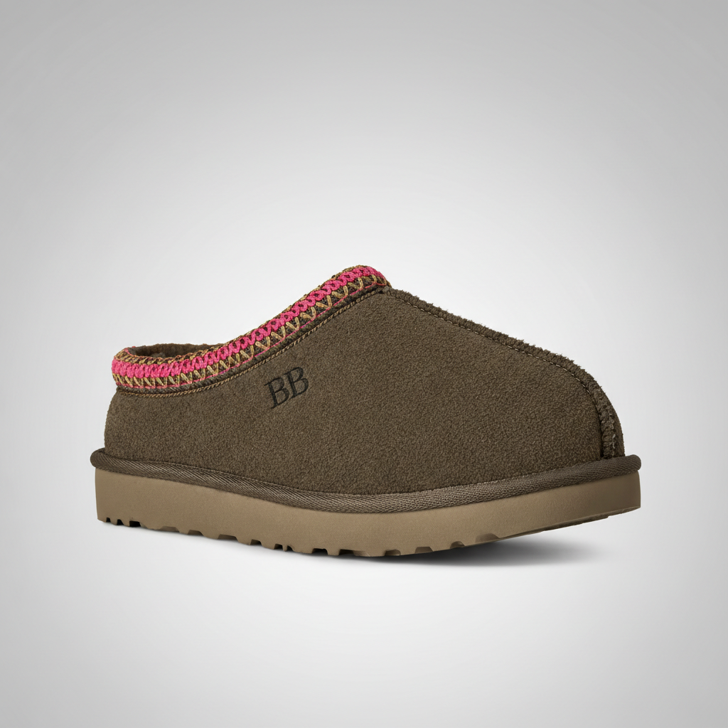 Tasman II Suede Slip On Platform Slipper