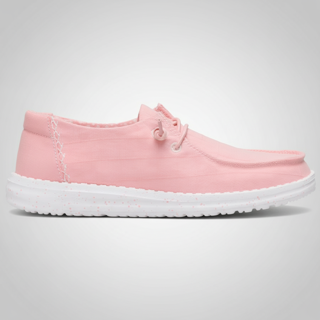 Wendy Chambray Grid Casual Shoe