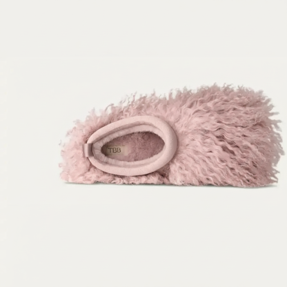 Tazz Fluff Momma Platform Sheepskin Slipper