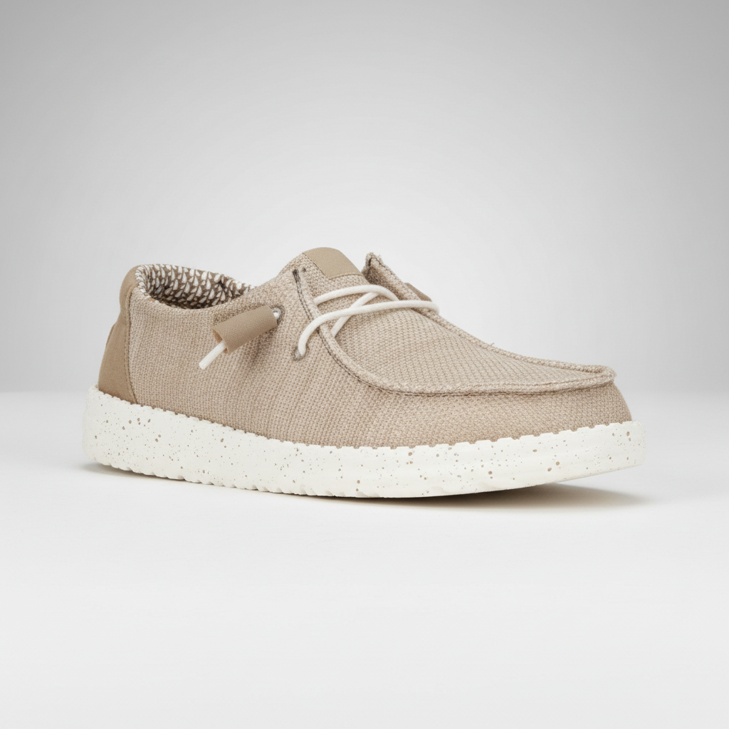 Stretch Mesh Lightweight Slip On Shoes