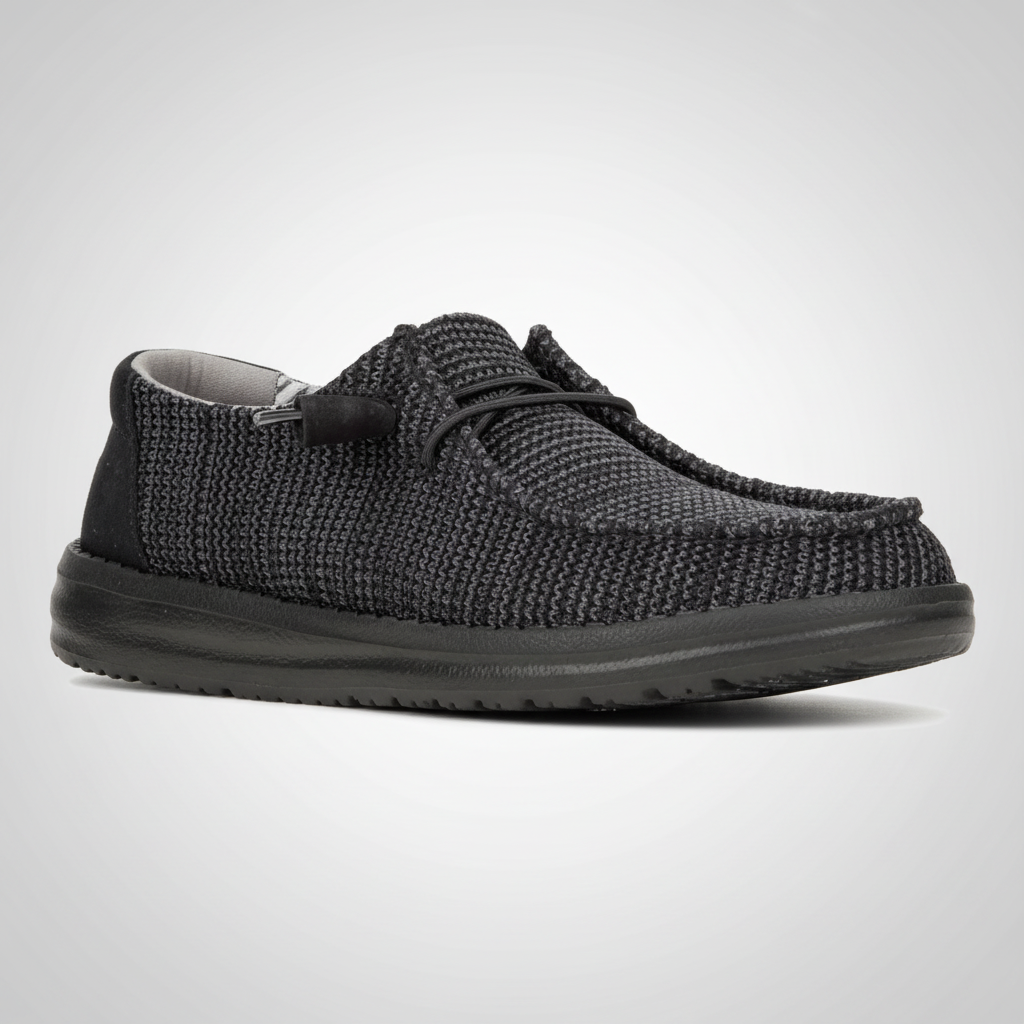 Stretch Mesh Lightweight Slip On Shoes