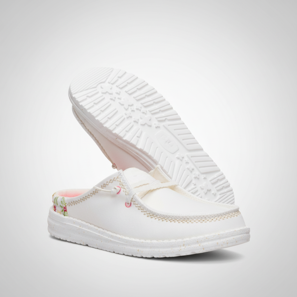 Shimmer Slip On Fashion Sneakers