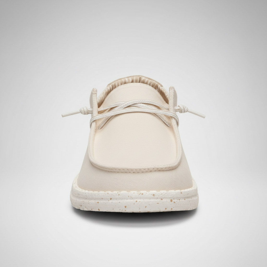 Brushed Linen Lightweight Casual Slip Shoes