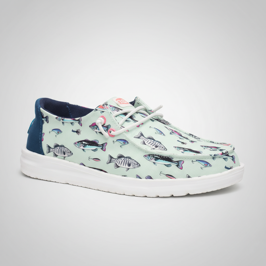 Wendy Fish Lure Casual Slip On Shoe