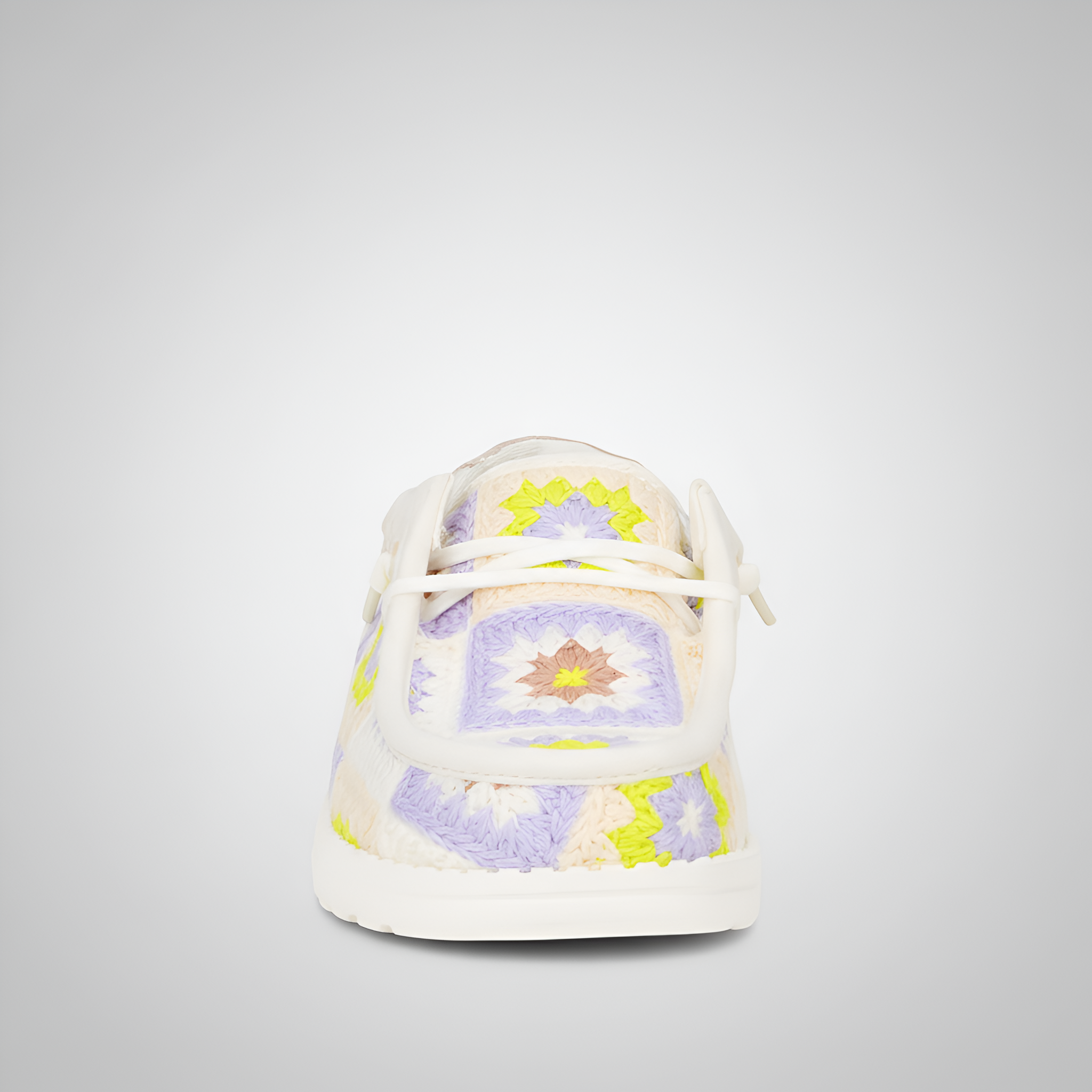 Crochet Patchwork Slip On Casual Comfort Shoes For Women