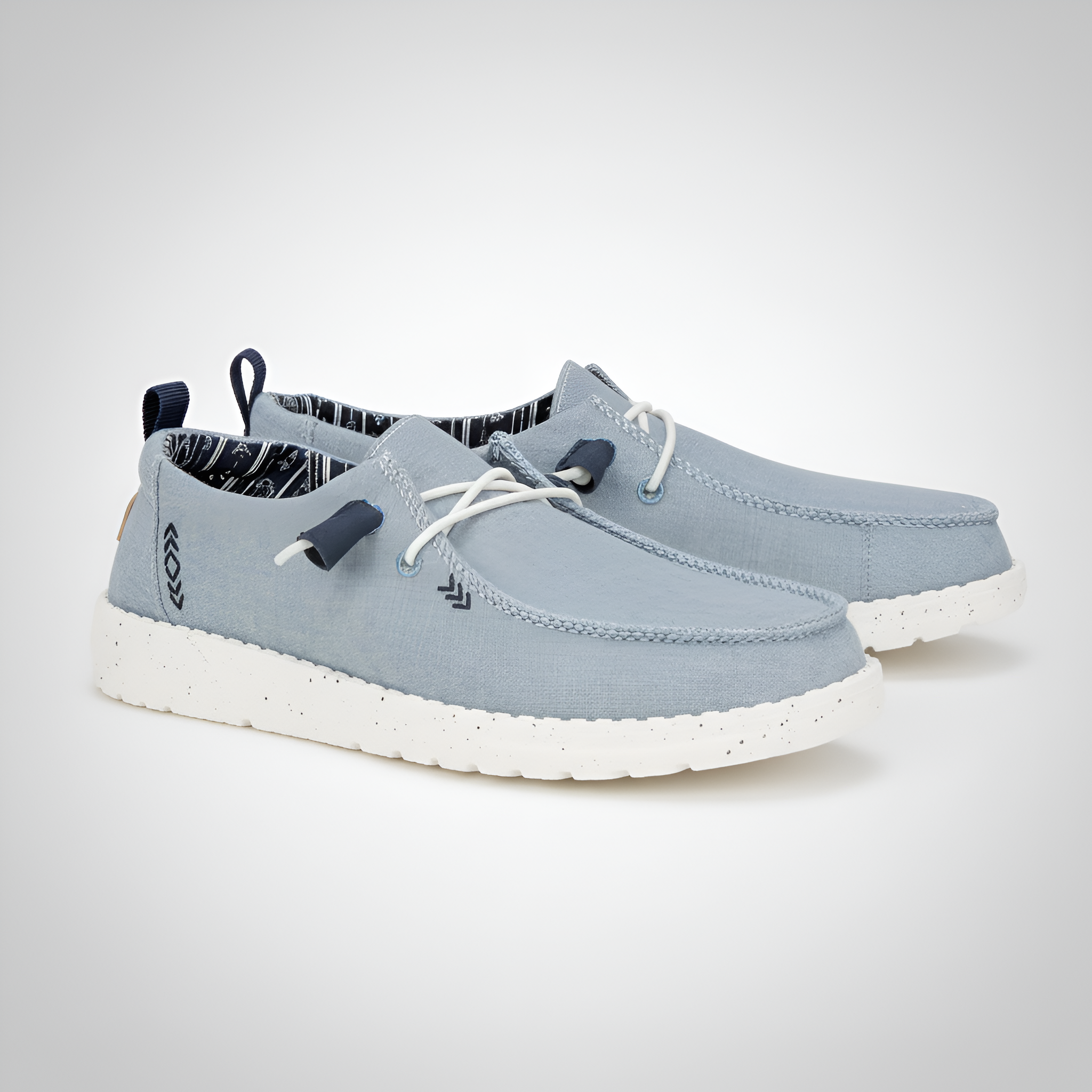 Casual Chambray Low Top Walking Shoes For Women