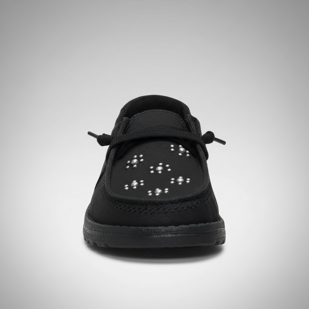 Decorative Star Stud Details Casual Shoes