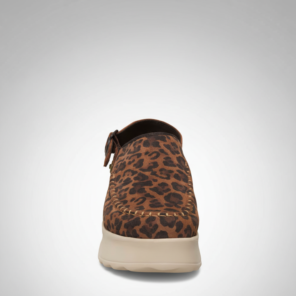 Delray Suede Platform Clog Shoe