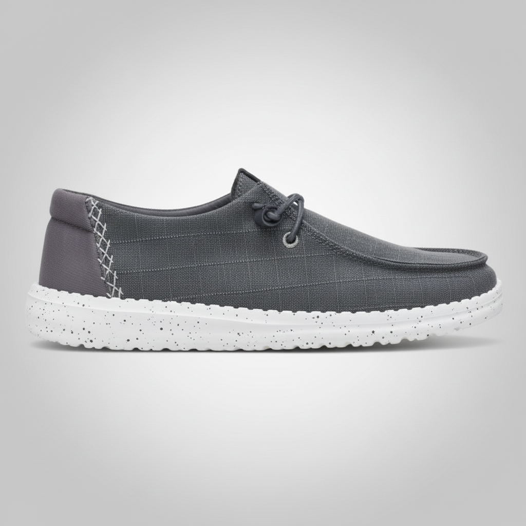 Wendy Chambray Grid Casual Shoe