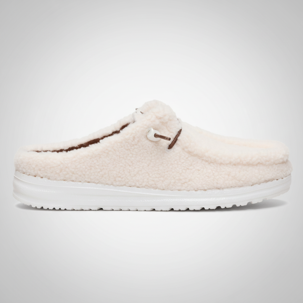Soft Textured Cozy Slip Ons Shoes