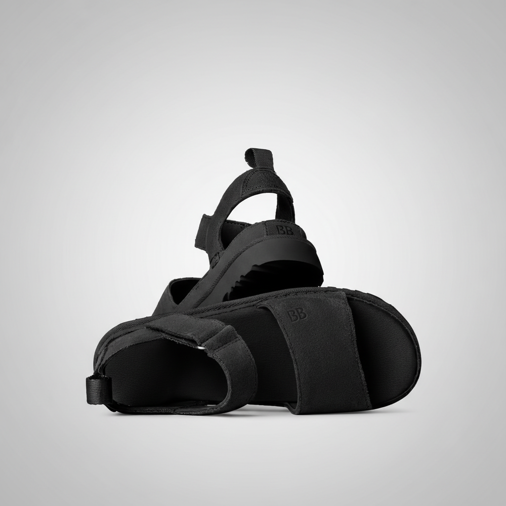 Goldenstar Suede Hook Loop Sandal