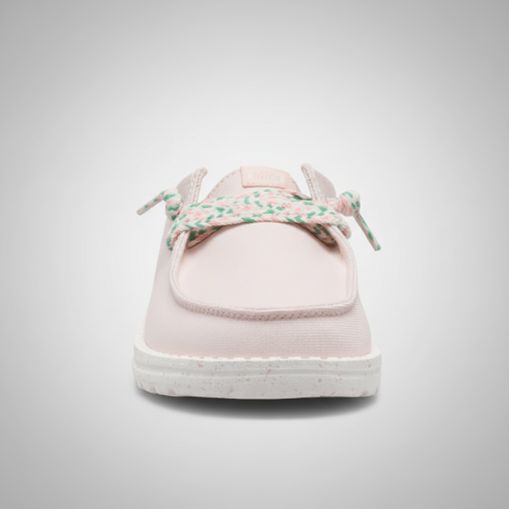 Lightweight Everyday Slip Ons With Lace Details