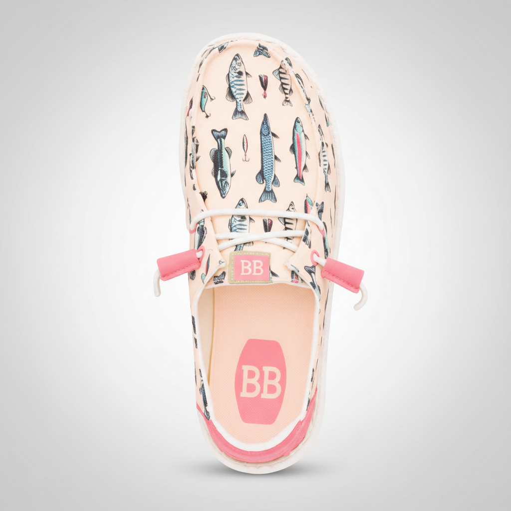 Wendy Fish Lure Casual Slip On Shoe