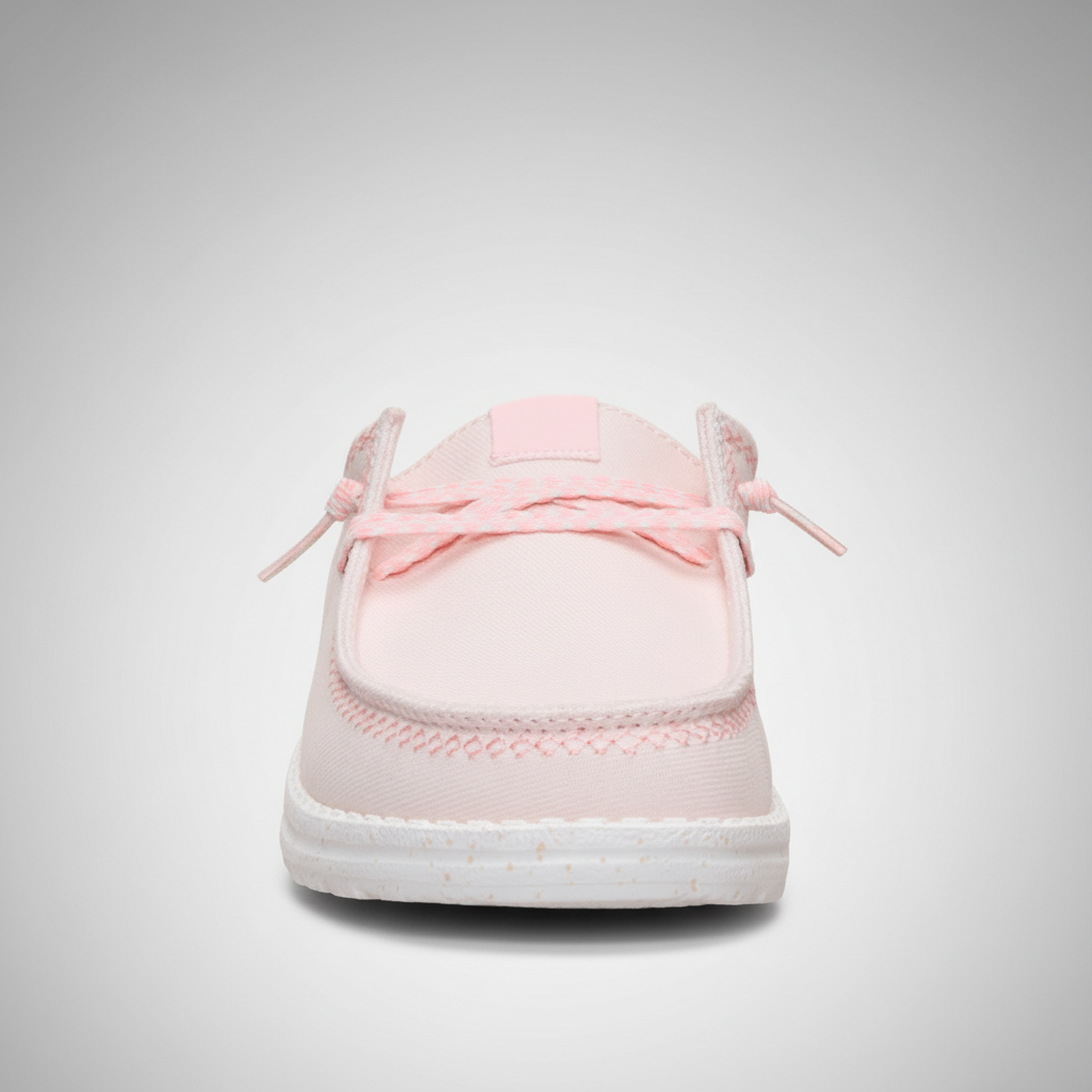 Shimmer Slip On Fashion Sneakers