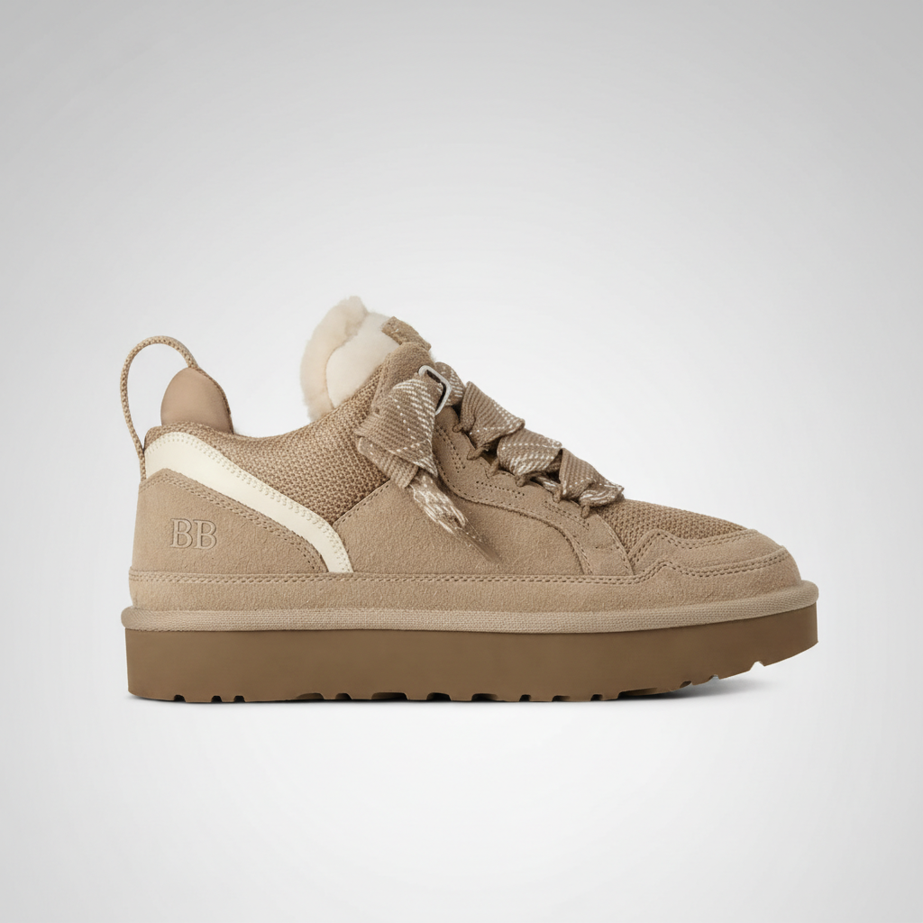 Lowmel Suede Mesh Sneaker