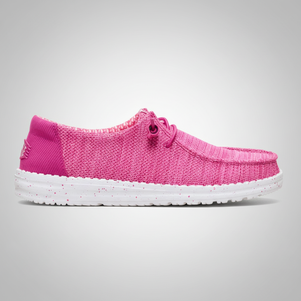 Stretch Mesh Lightweight Slip On Shoes