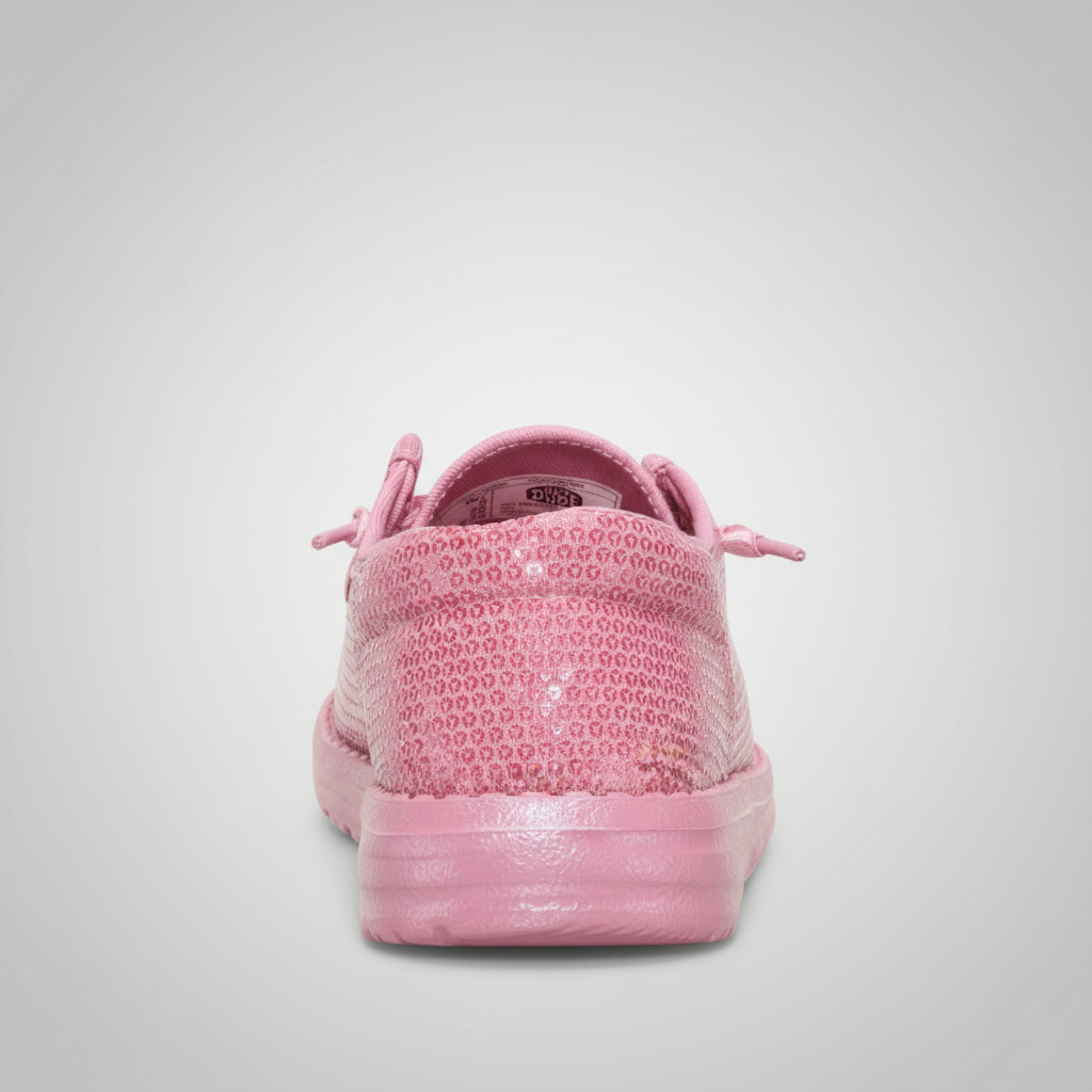 Sequin Lightweight Casual Slip On Shoes