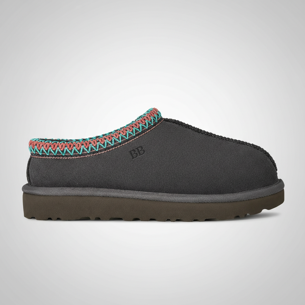 Tasman II Suede Slip On Platform Slipper