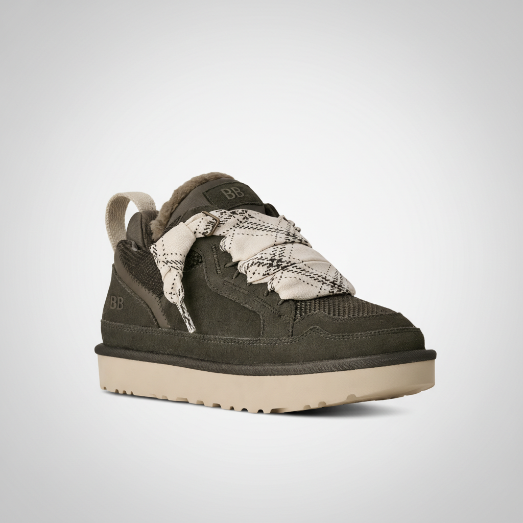 Lowmel Suede Mesh Sneaker