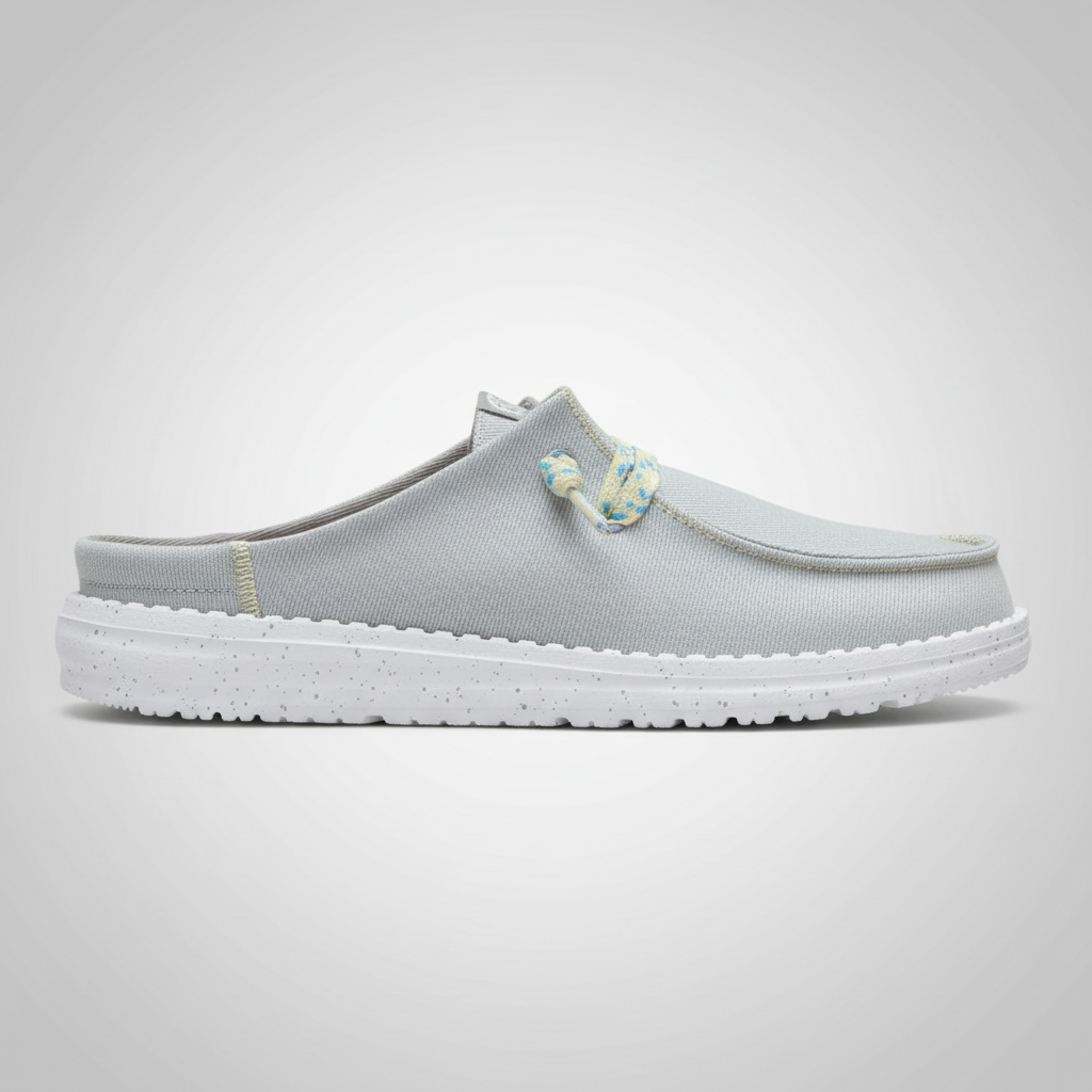 Lightweight Everyday Slip Ons With Lace Details