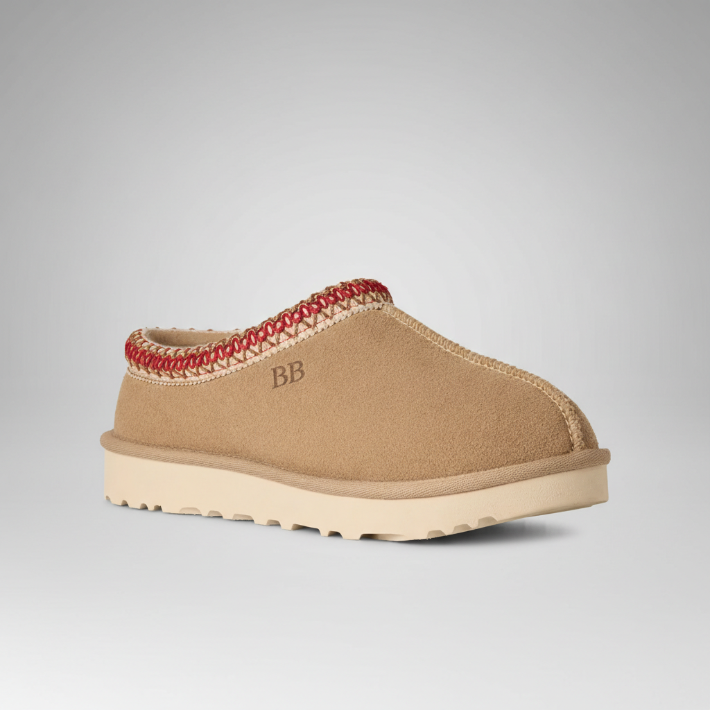 Tasman II Suede Slip On Platform Slipper
