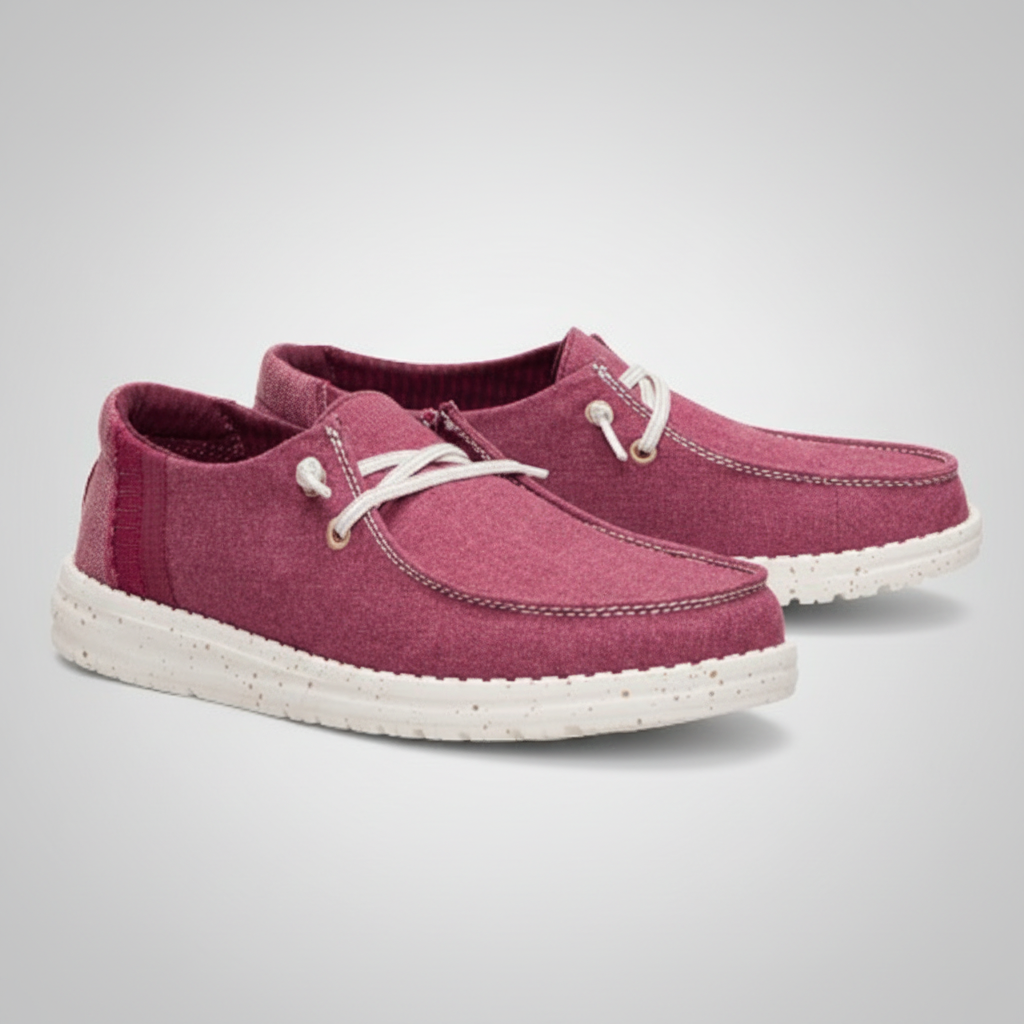 Brushed Linen Lightweight Casual Slip Shoes