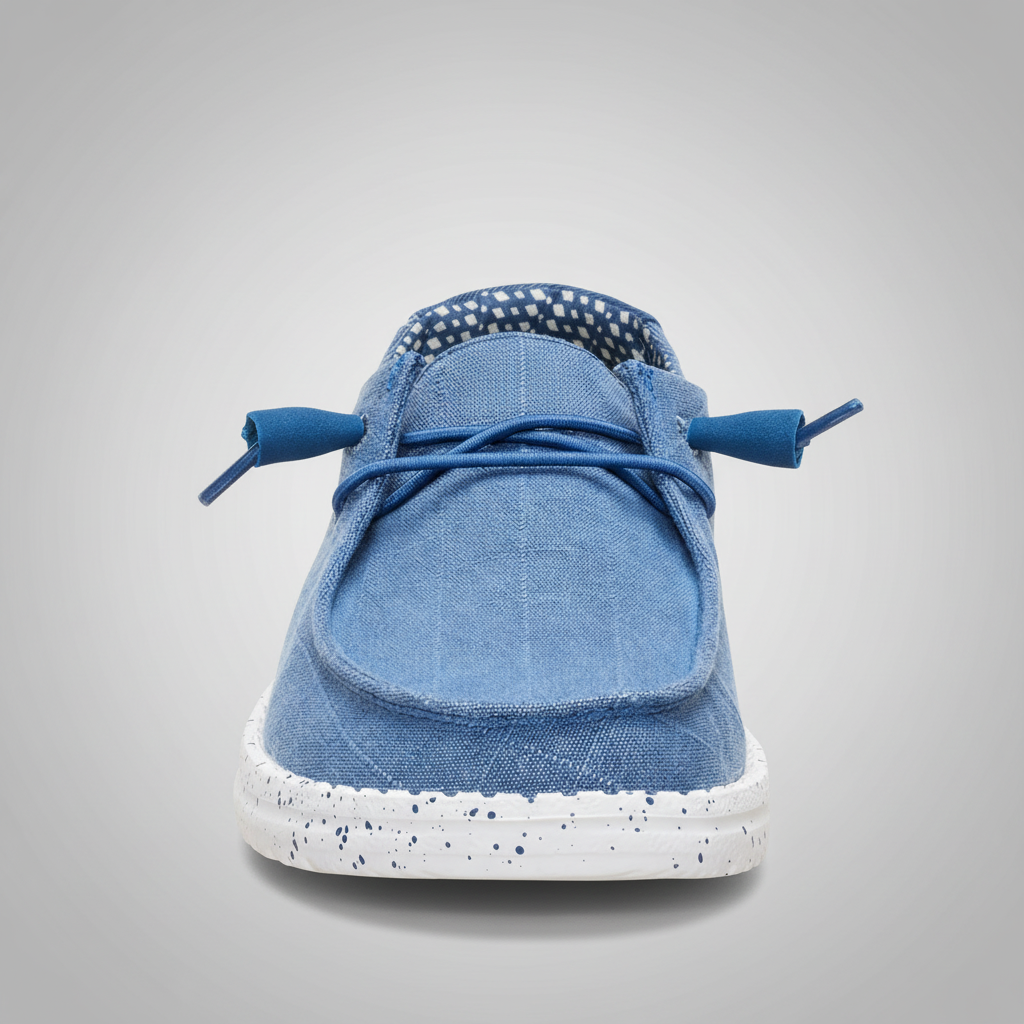 Wendy Chambray Grid Casual Shoe