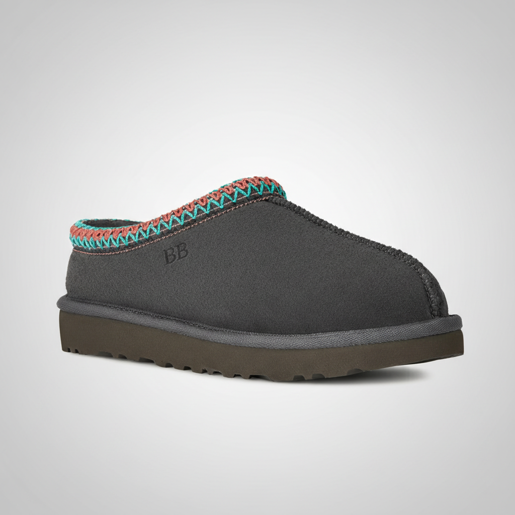 Tasman II Suede Slip On Platform Slipper