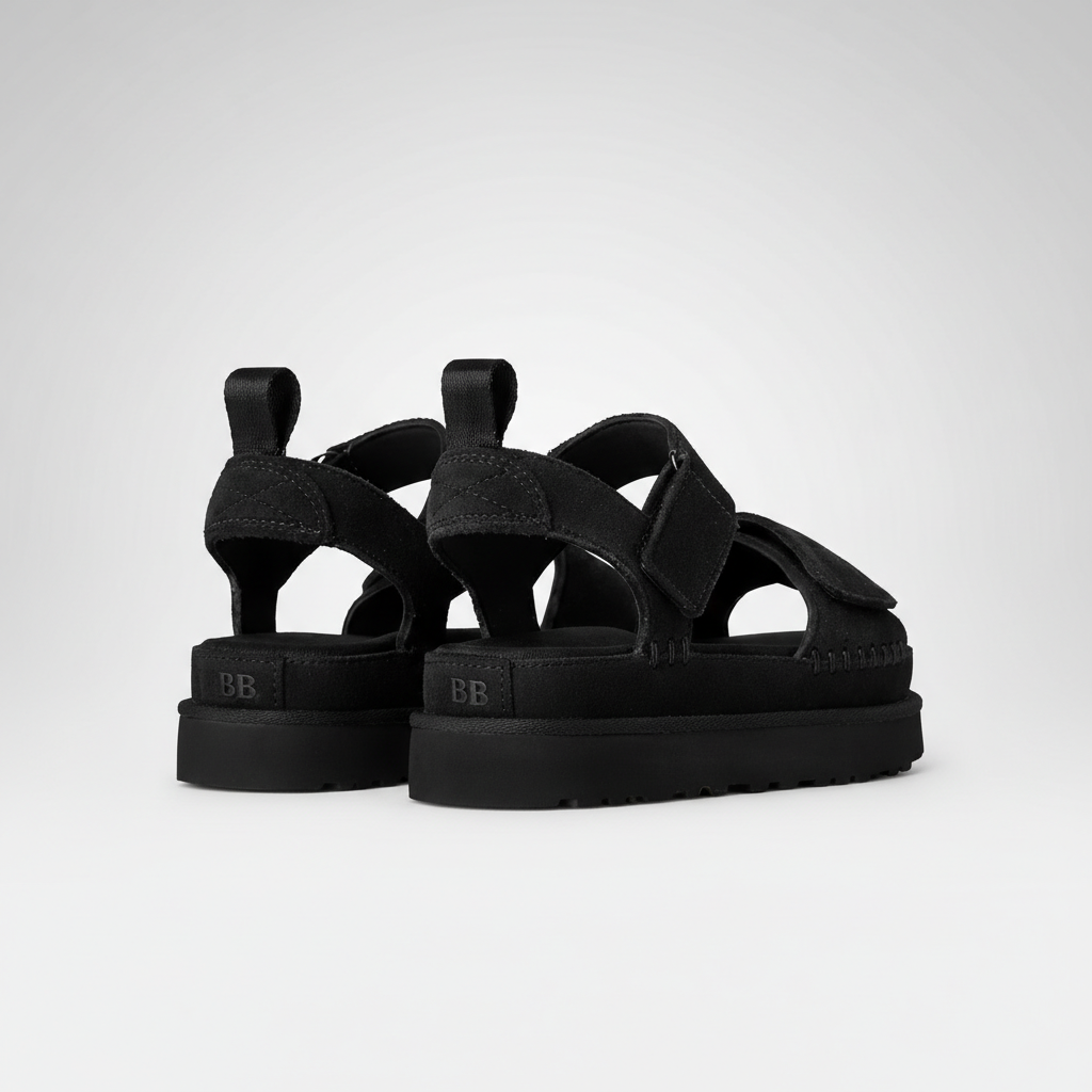 Goldenstar Suede Hook Loop Sandal