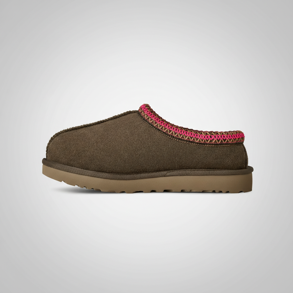 Tasman II Suede Slip On Platform Slipper