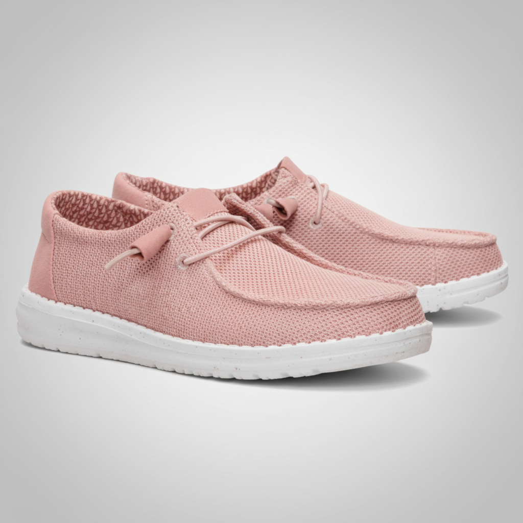 Stretch Mesh Lightweight Slip On Shoes