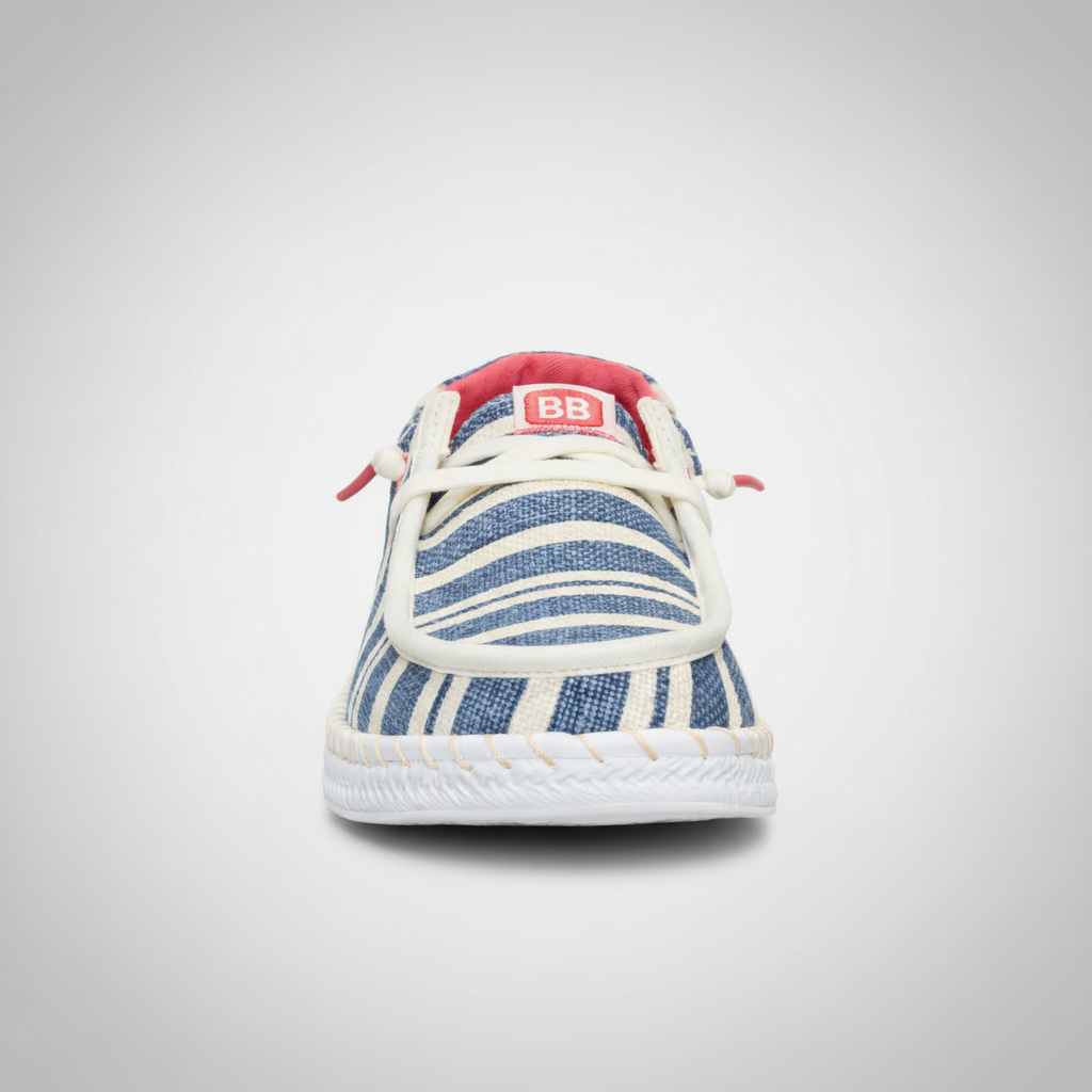 Espadrille Coast Striped Casual Shoes For Women