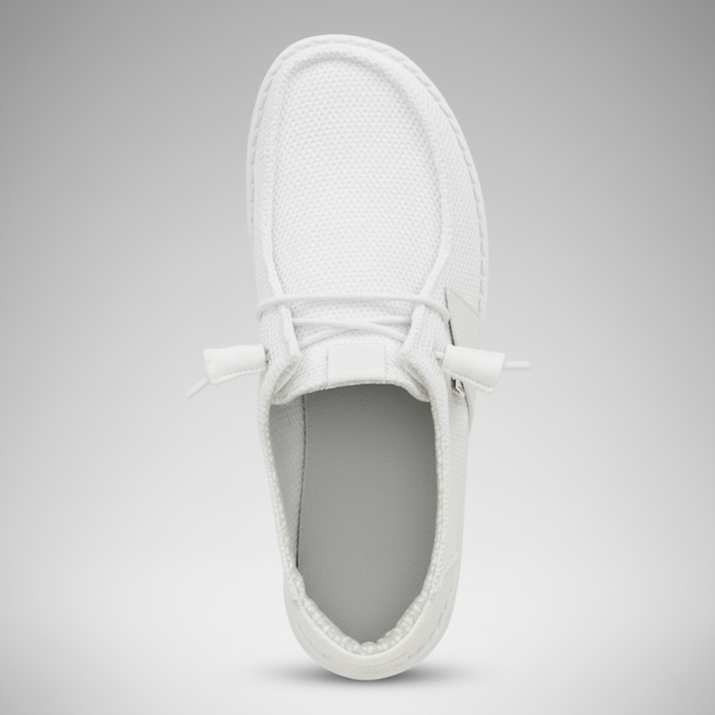 Stretch Mesh Lightweight Slip On Shoes