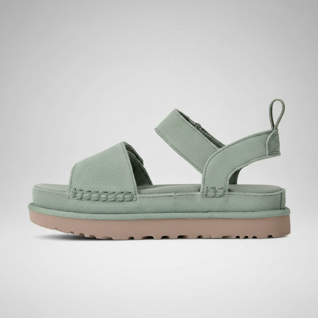 Goldenstar Suede Hook Loop Sandal