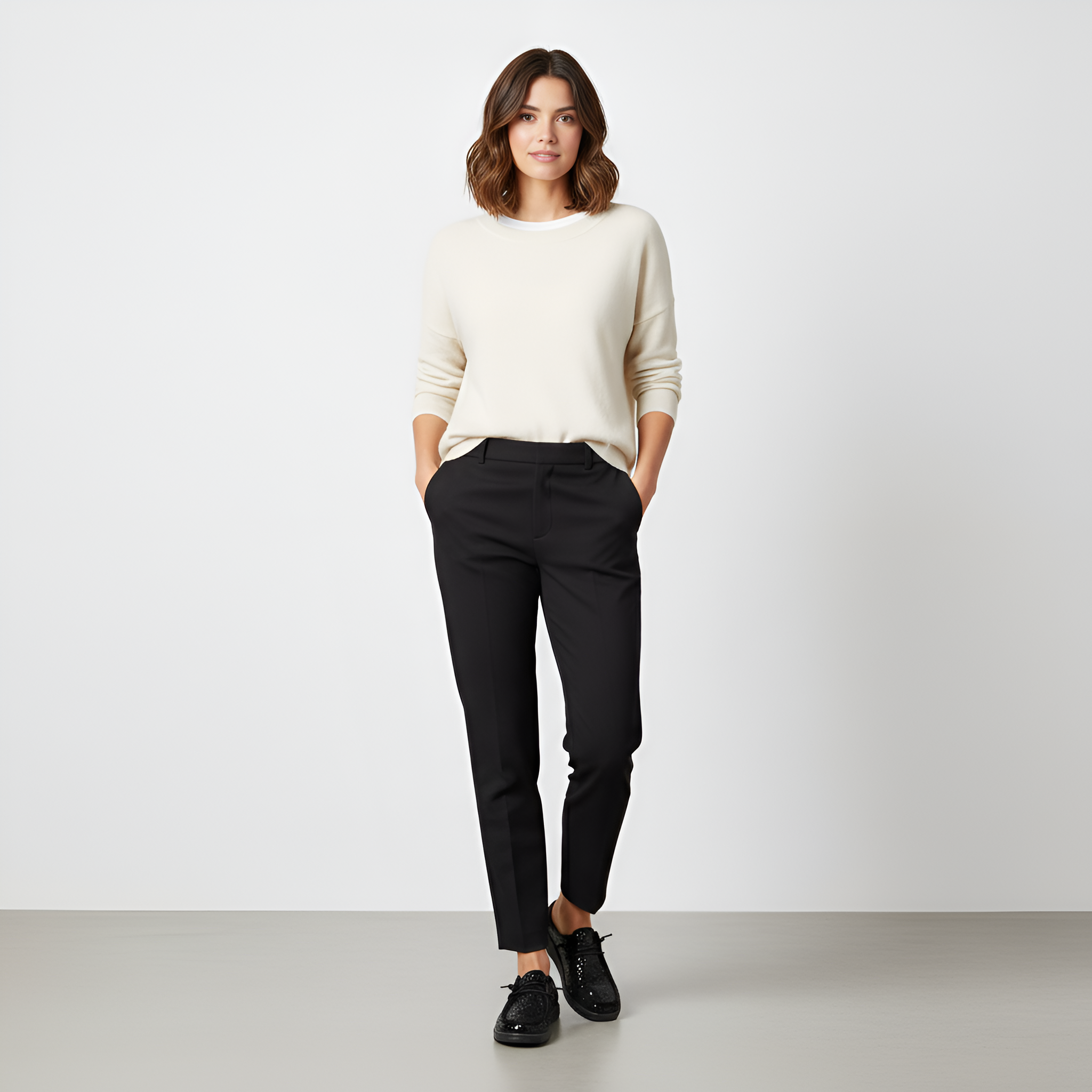 Slip Sequin Sparkle Mule Shoes For Women