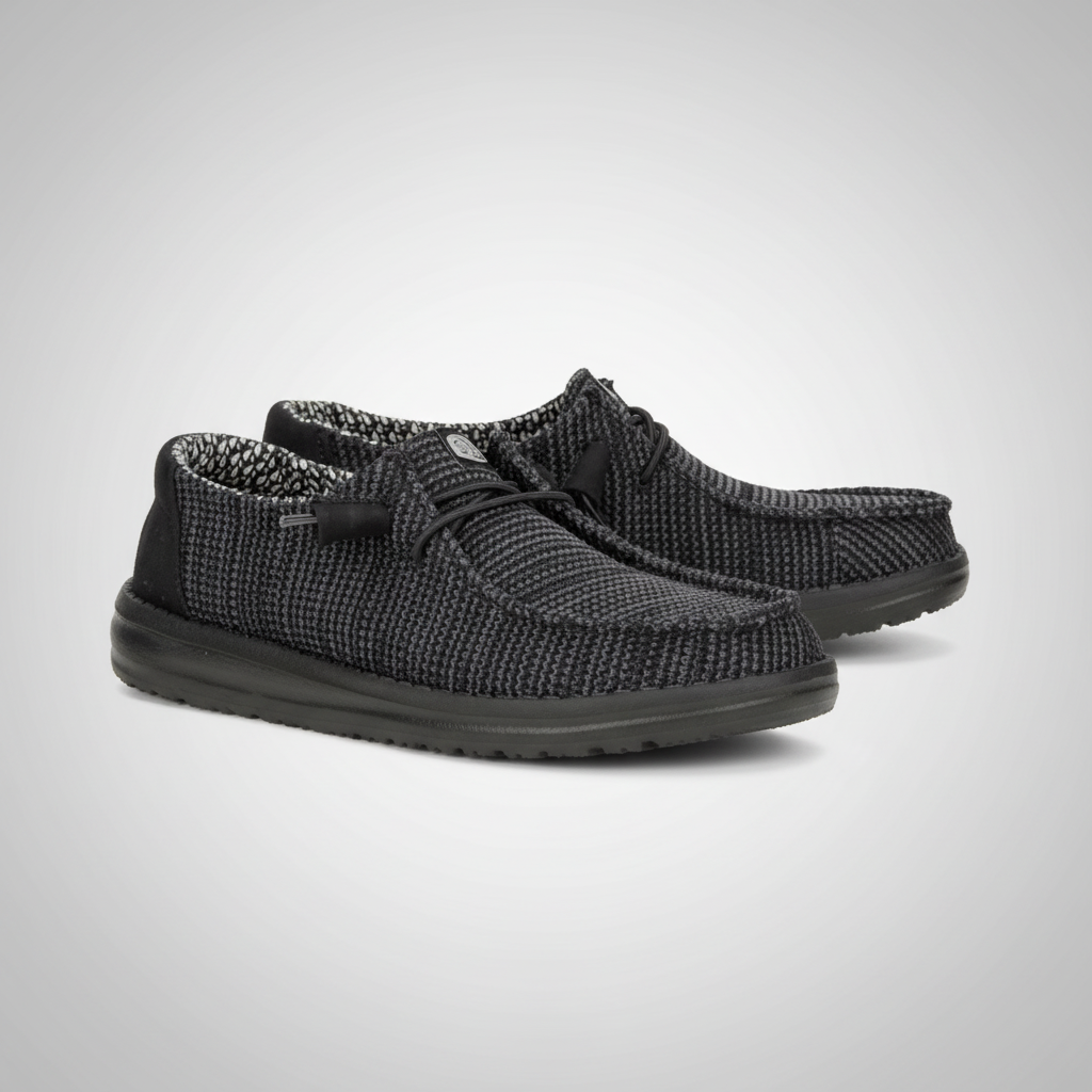 Stretch Mesh Lightweight Slip On Shoes