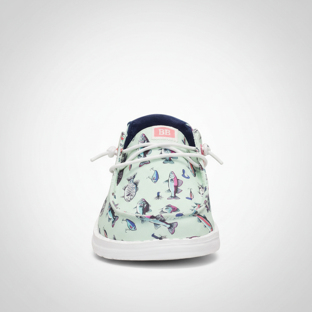 Wendy Fish Lure Casual Slip On Shoe