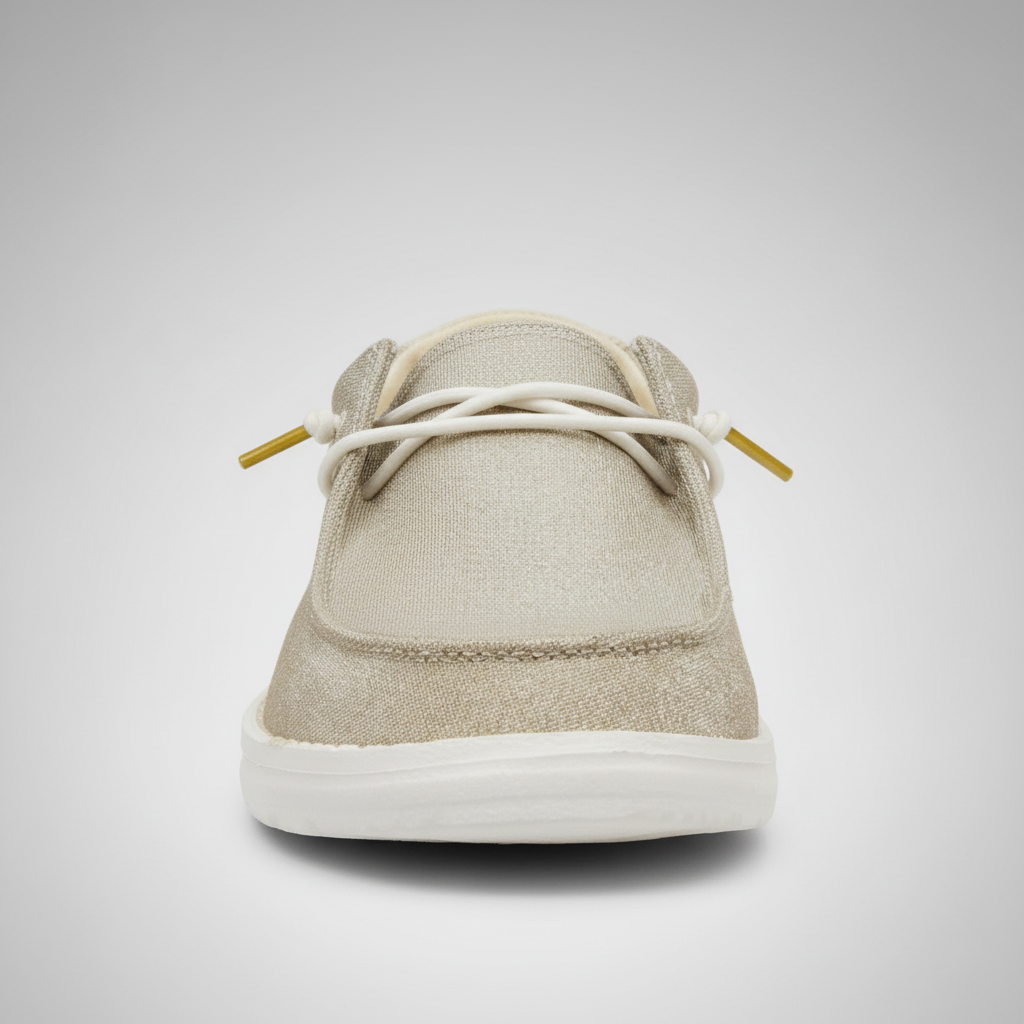 Shimmer Slip On Fashion Sneakers