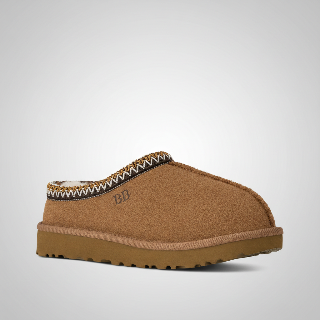 Tasman II Suede Slip On Platform Slipper