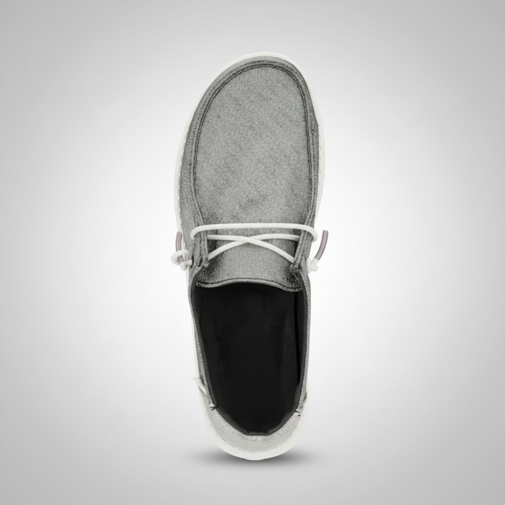 Shimmer Slip On Fashion Sneakers