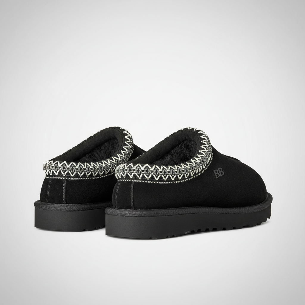 Tasman II Suede Slip On Platform Slipper